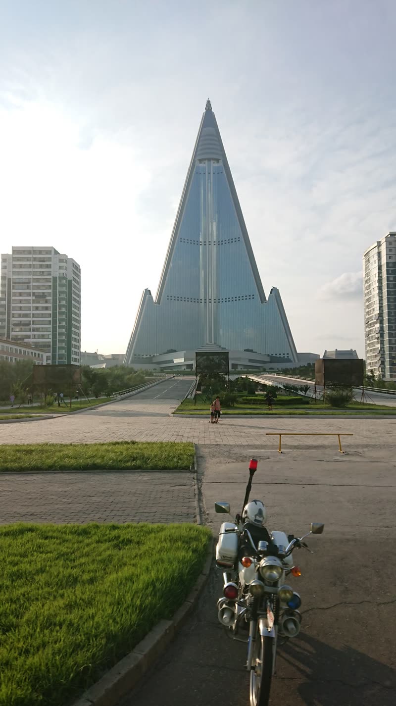 El hotel Ryugyong, en Pionyang.