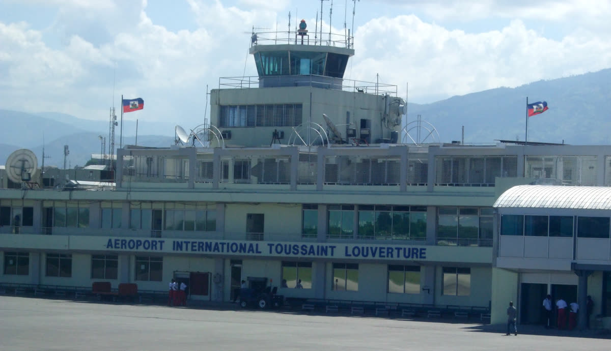 L'aéroport international Toussaint-Louverture, à Port-au-Prince.
